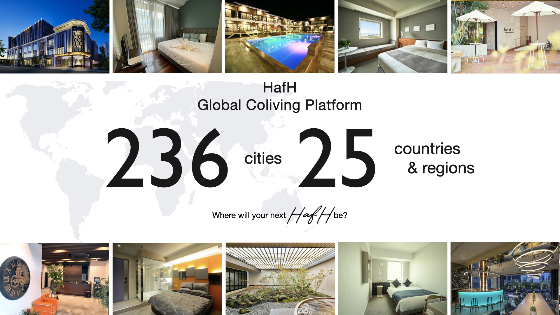 New properties join HafH!